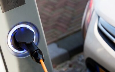 Electric charging of company vehicles at home base